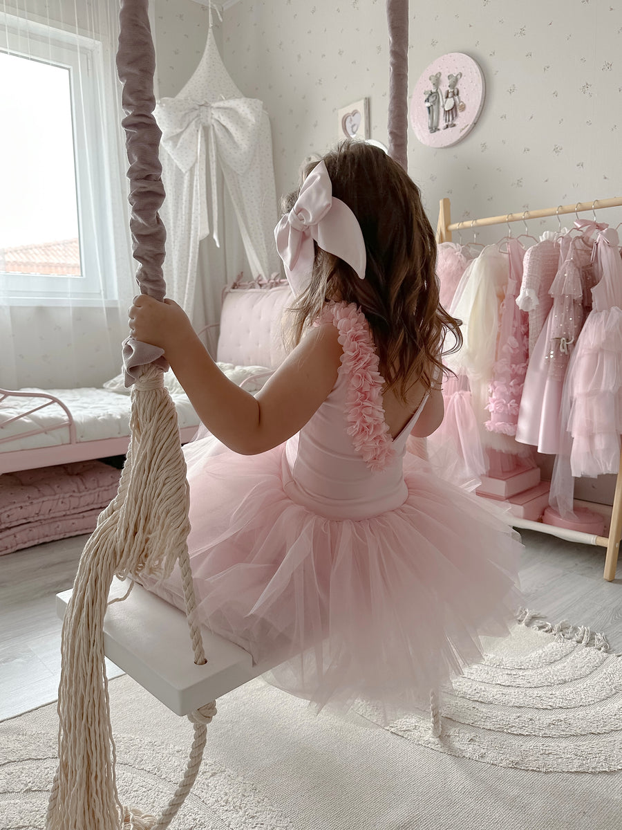 Luxe Handmade Swan Princess Dress