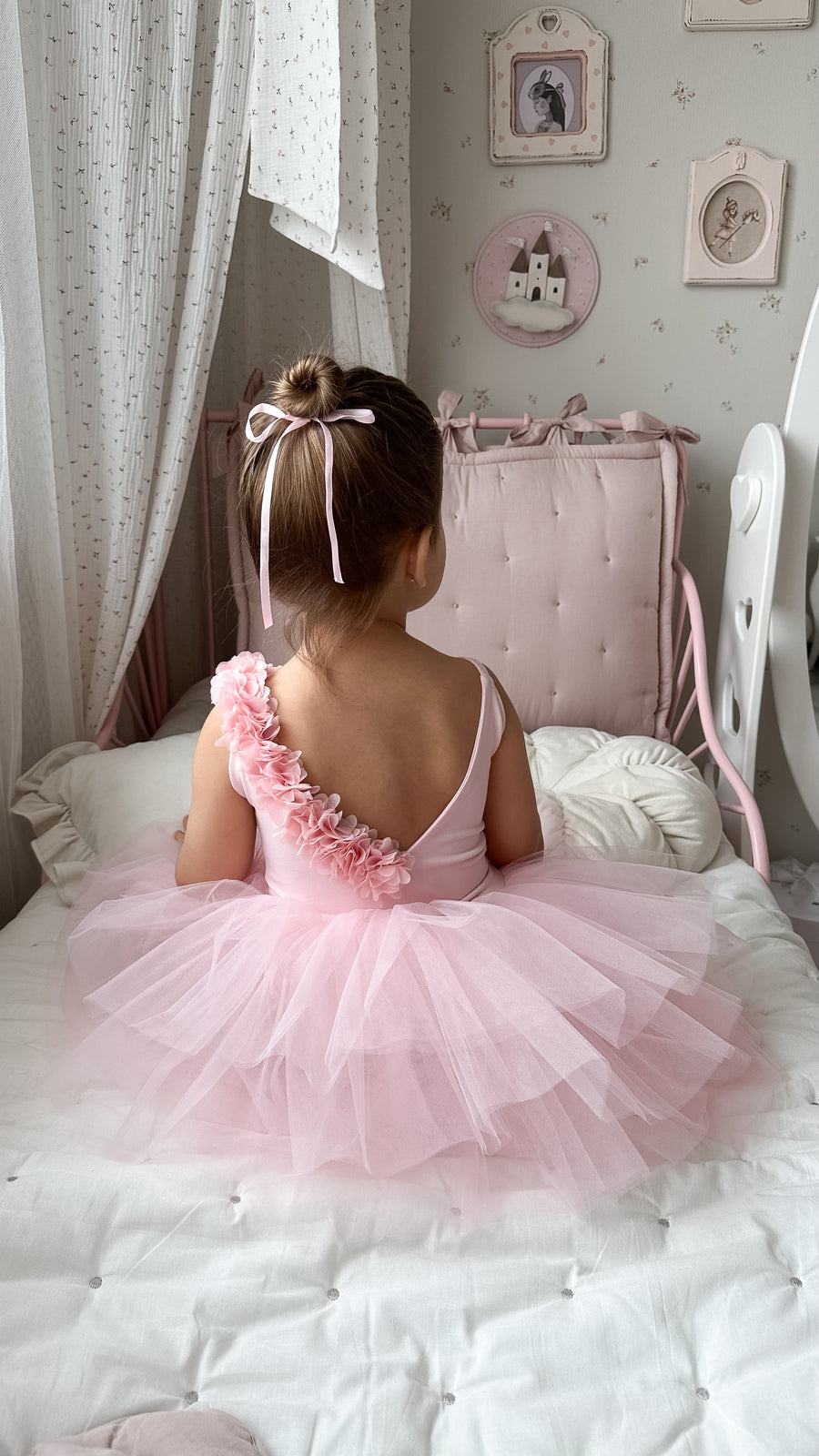 Luxe Handmade Swan Princess Dress