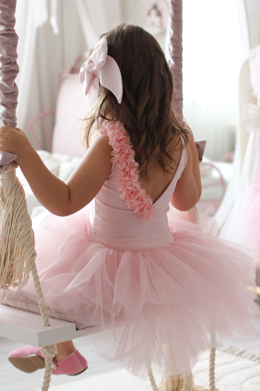 Luxe Handmade Swan Princess Dress