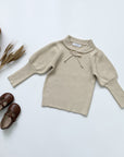 Yulita Knit Top - Beige