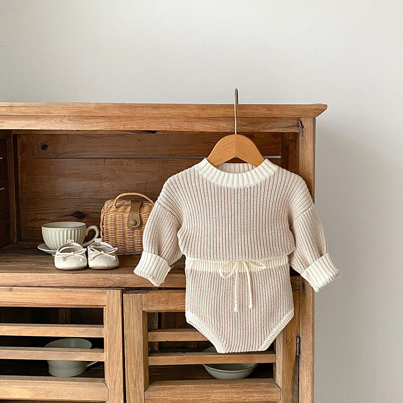 Neutral Knit Set