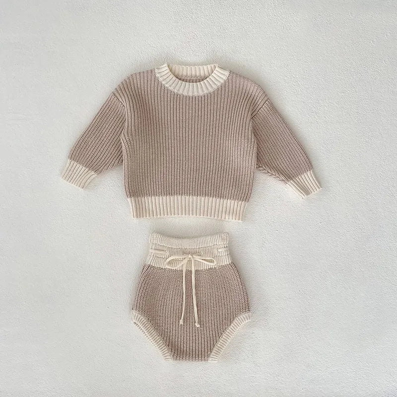 Neutral Knit Set