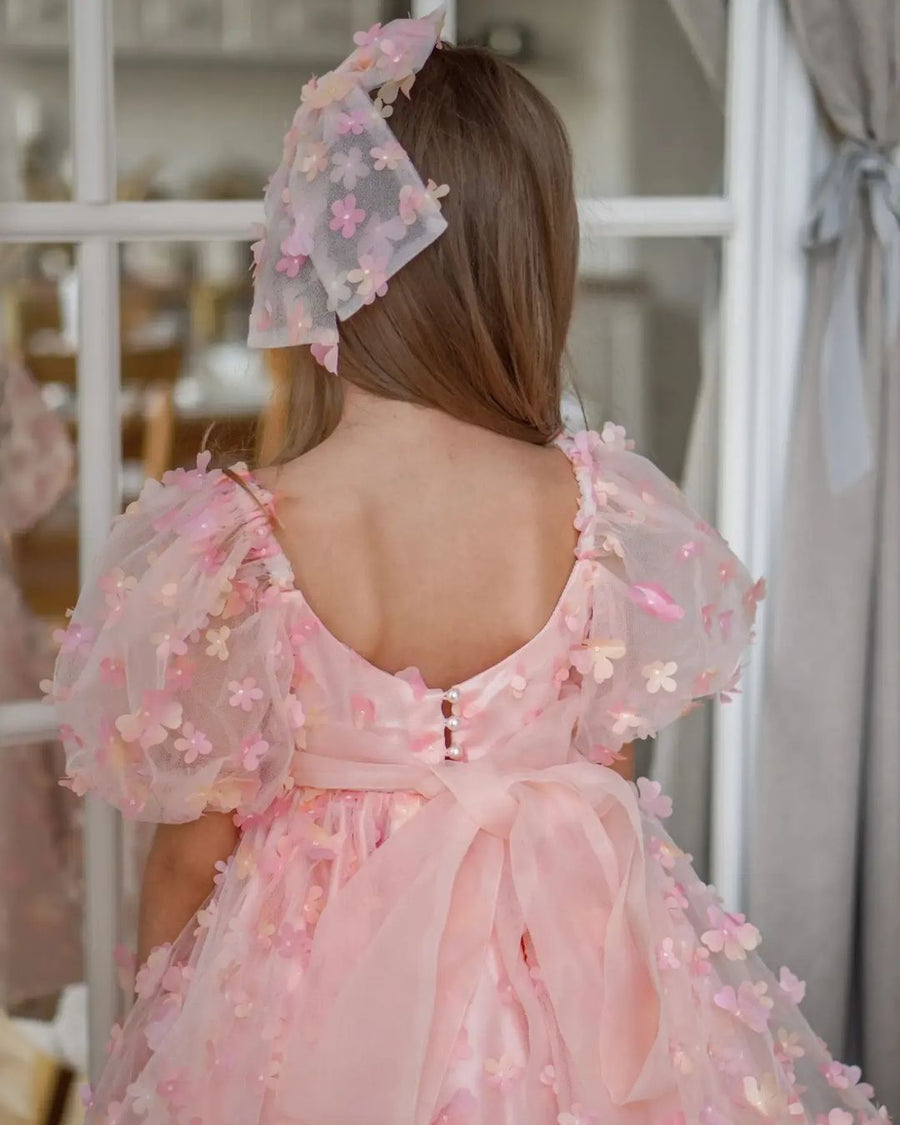 Enchanted Dress & Hair Bow (Made to order)