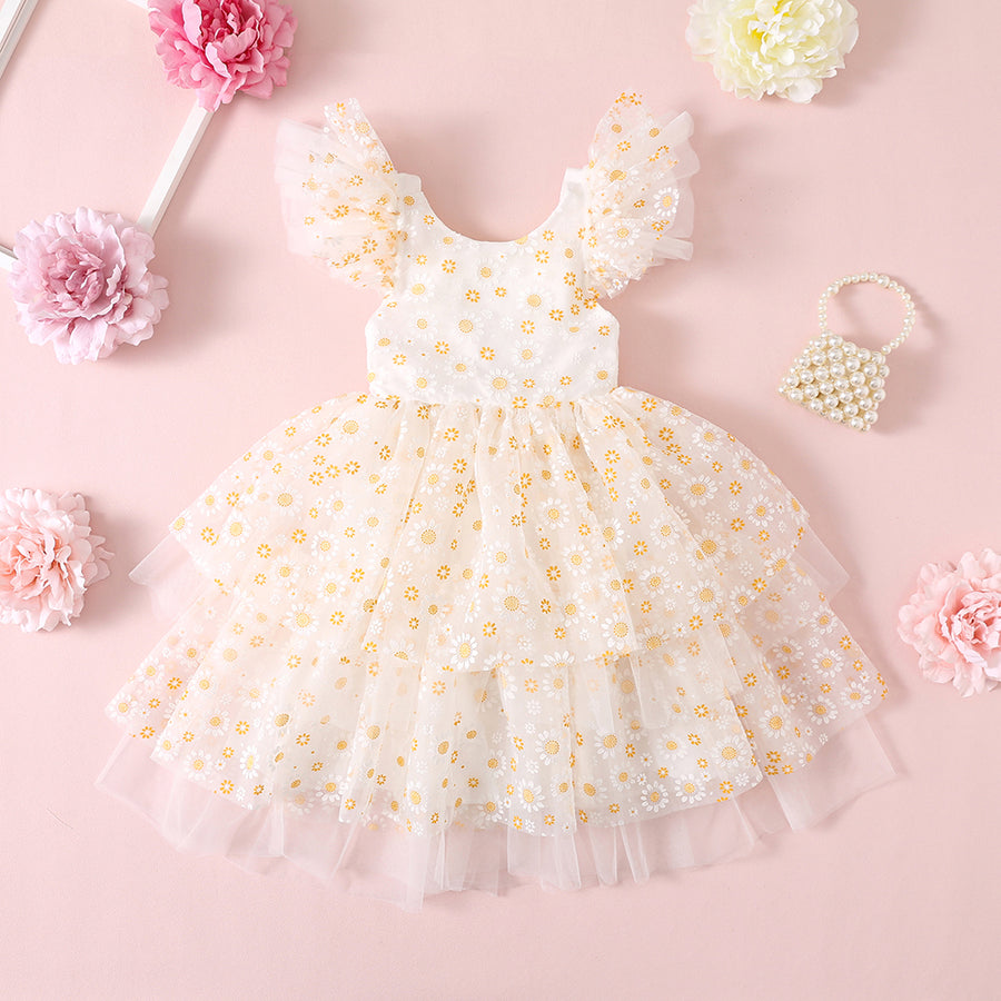 Luxuriöses Daisy-Tutu-Kleid (Auf Bestellung gefertigt)