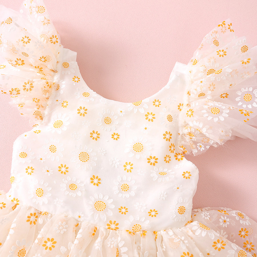 Luxuriöses Daisy-Tutu-Kleid (Auf Bestellung gefertigt)