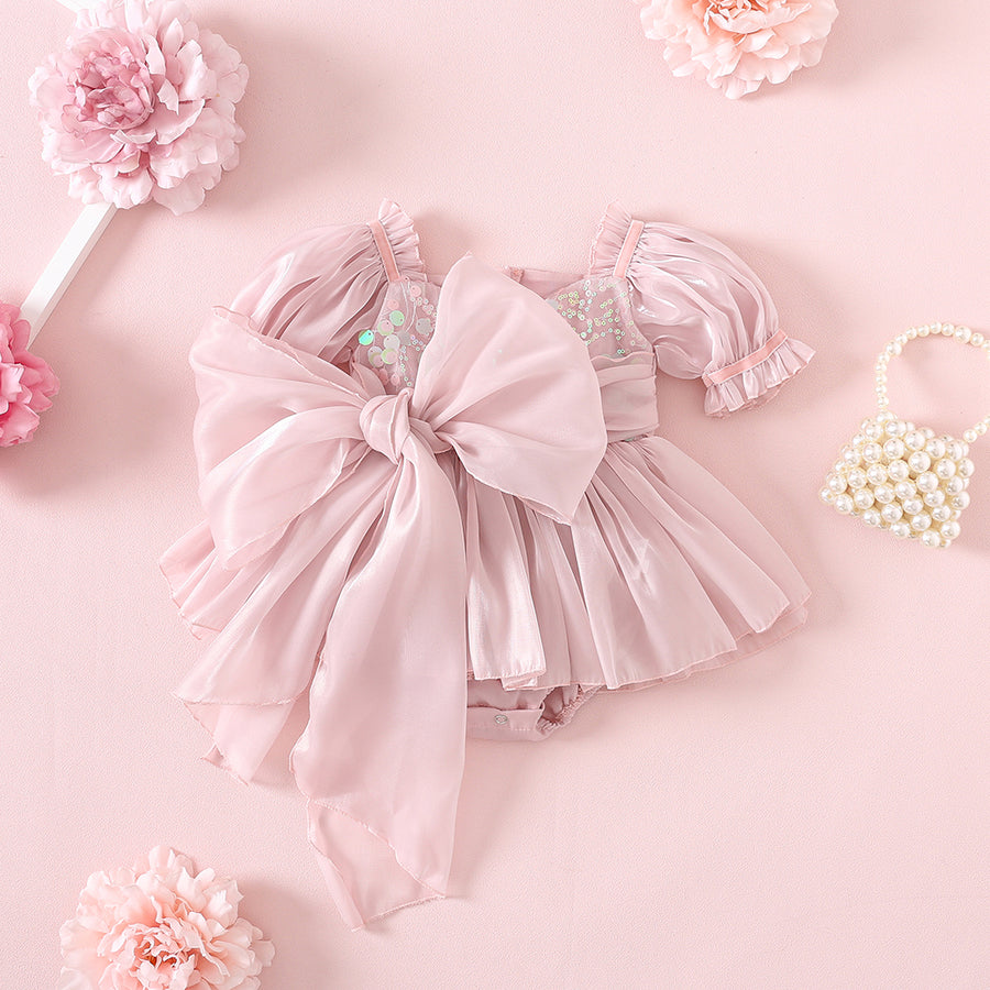 Princess Party Romper - Pink