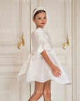 Beatrice Special Occasion Satin Girls Dress