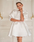 Beatrice Special Occasion Satin Girls Dress