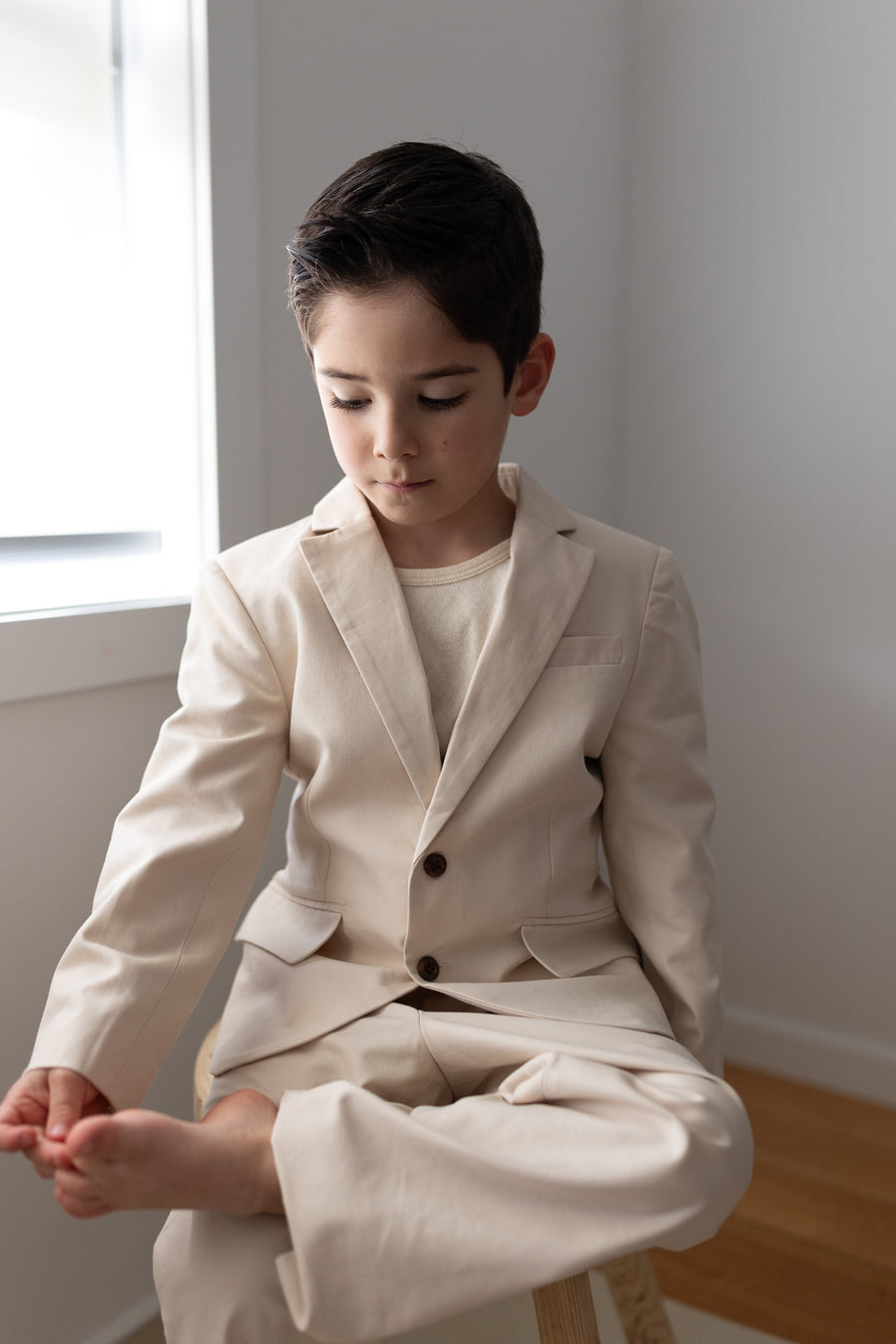 Boys Handmade Luxe Suit Pants