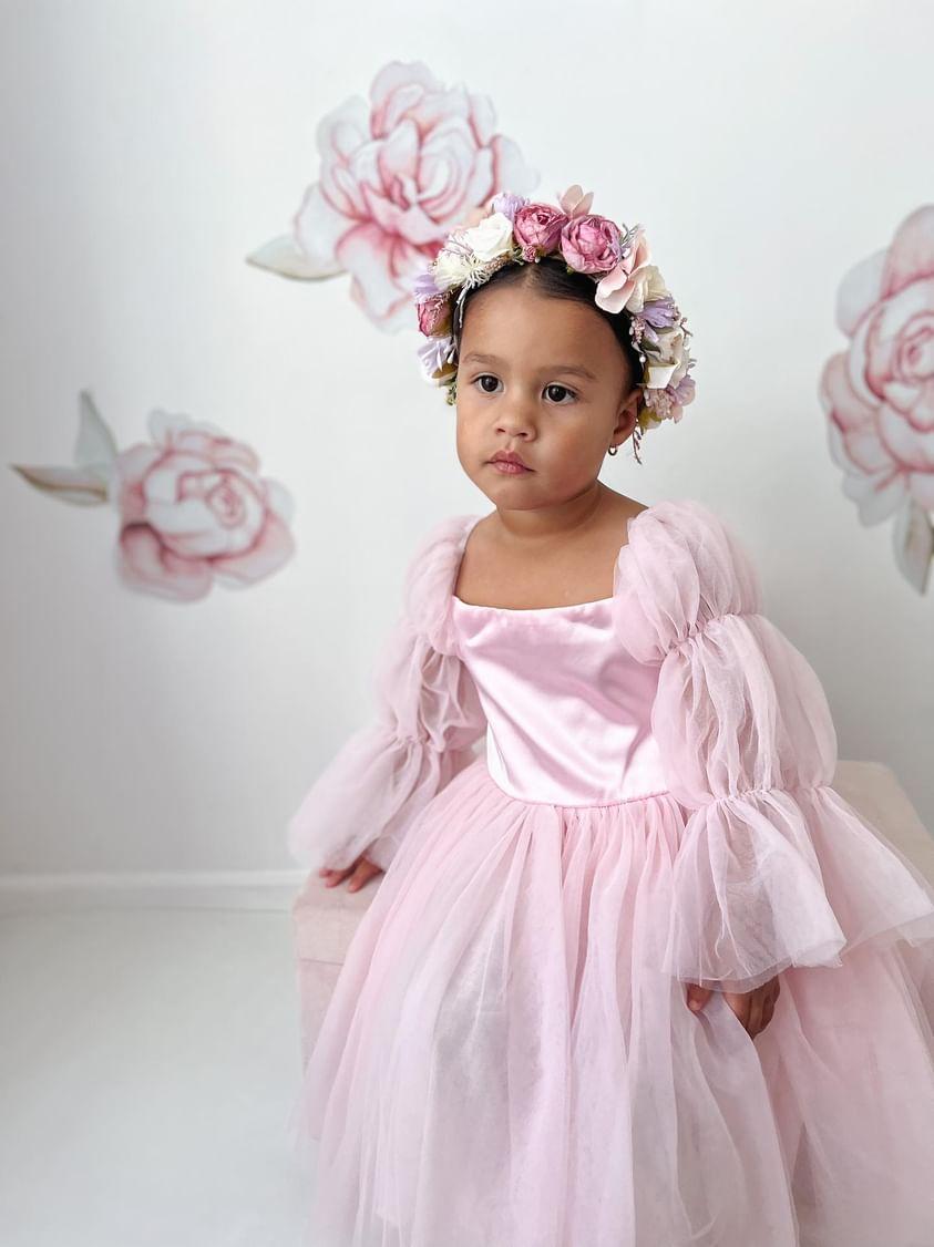 Inayah Dress - Princess Pink