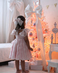 Rose Garden Dress & Hair Bow - Pink