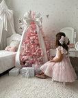 Rose Garden Dress & Hair Bow - Pink