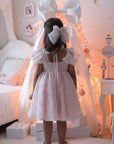 Rose Garden Dress & Hair Bow - Pink