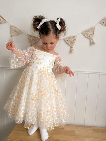 Luxe Daisy Dreams Dress (Made to order)