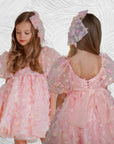 Enchanted Dress & Hair Bow (Made to order)