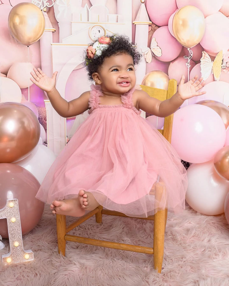 Dusty Pink Classic Tutu - PERFECT FOR BIRTHDAYS 🌸