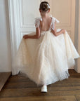 Boho Dreams White/Beige Dress - Made to order
