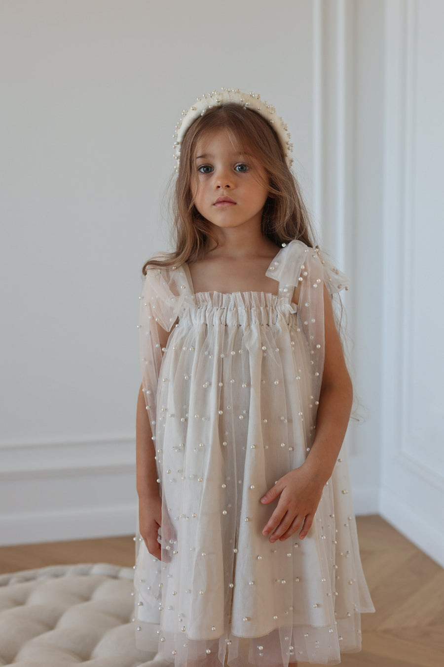 Pearl Girl Dress - Made To Order