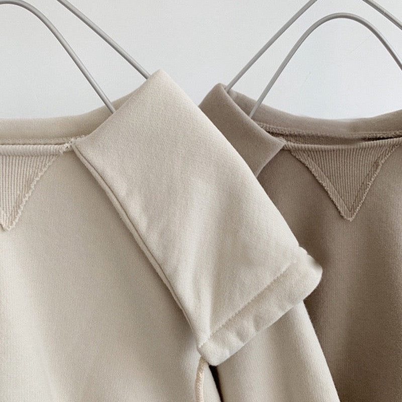 Neutral Sweater Top