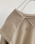 Neutral Sweater Top